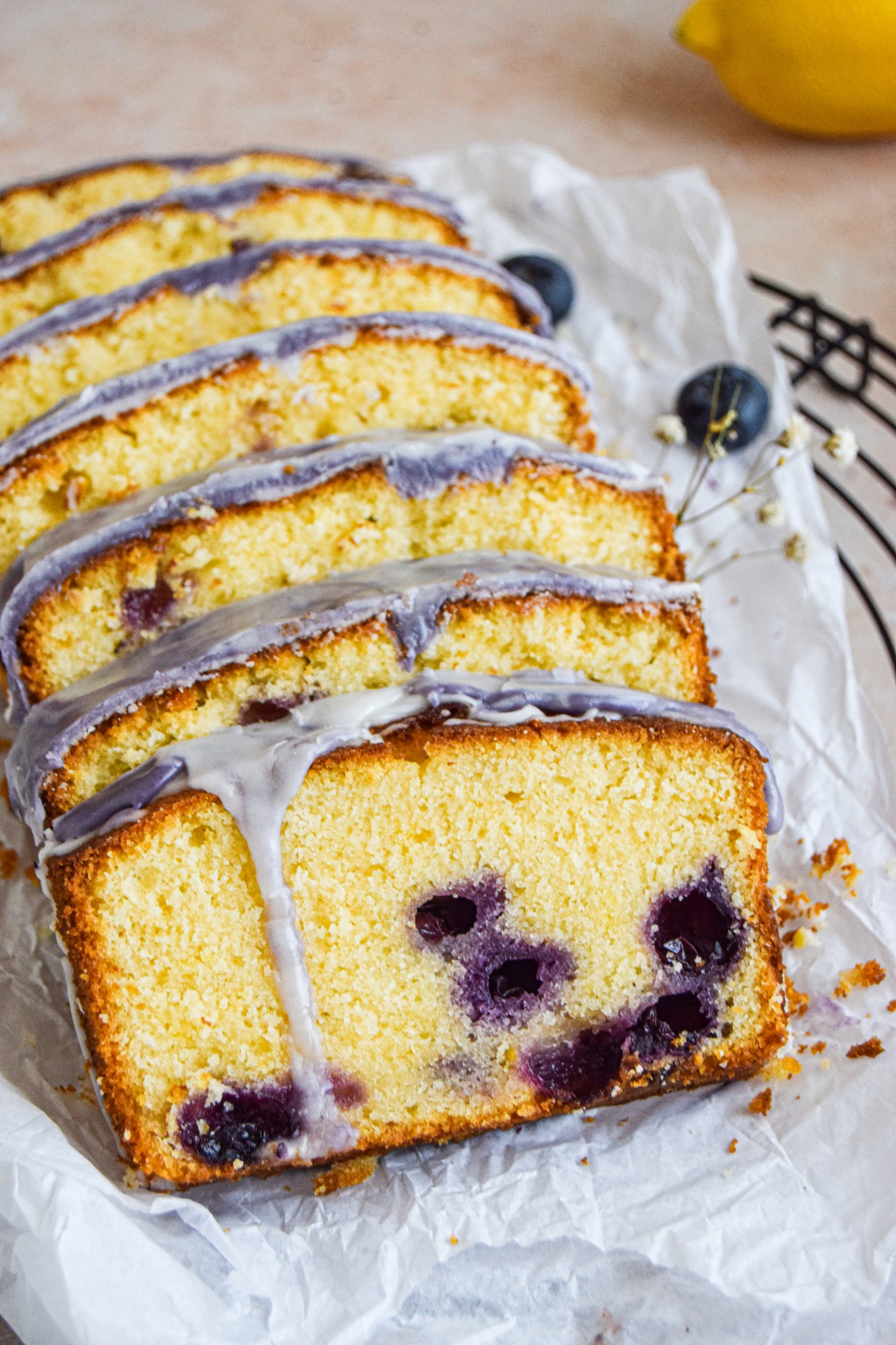 Lemon Blueberry Loaf Cake Annika Eats